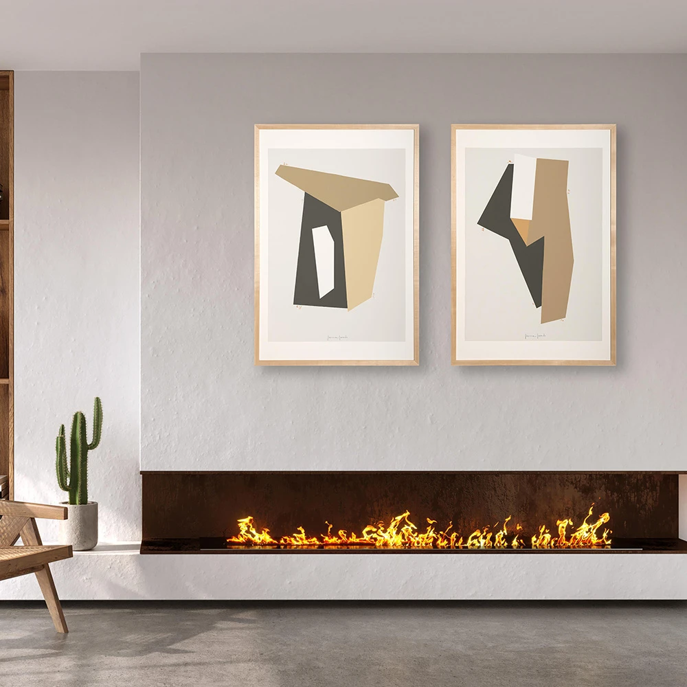 Picture Novocuadro Art Company Lighi plane I & II ambiente (2)