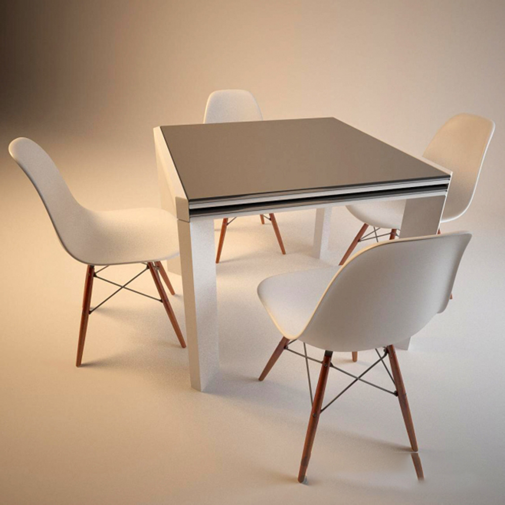 桌子 + 椅子 1
