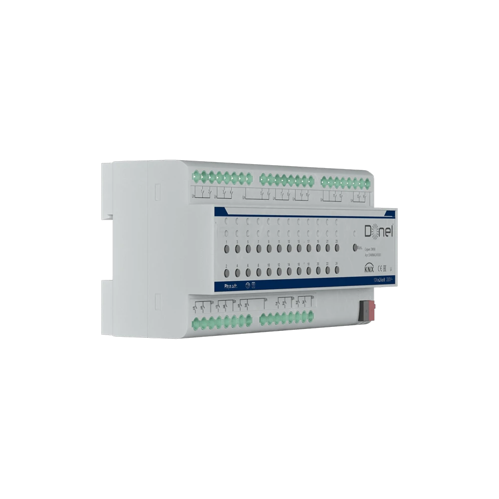 KNX Channel Multifunction Actuator Donel DAMMA241001 (2)
