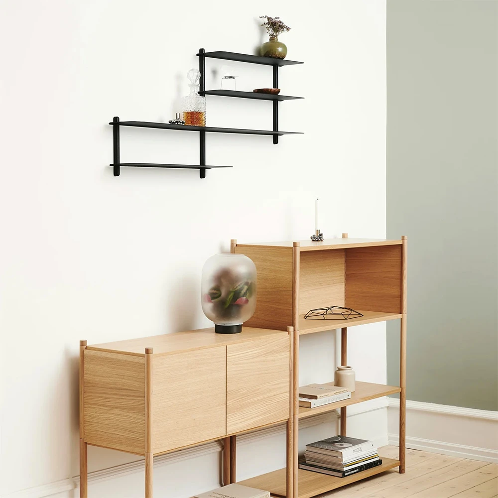 Shelf Gejst Nivo B black ash black (3)