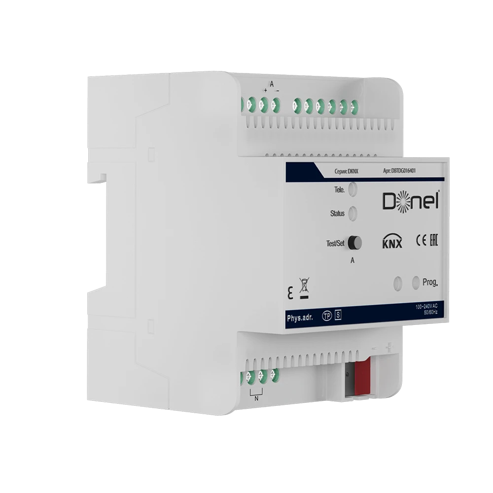 KNX channel multifunction actuator Donel DBTDG016401 (2)