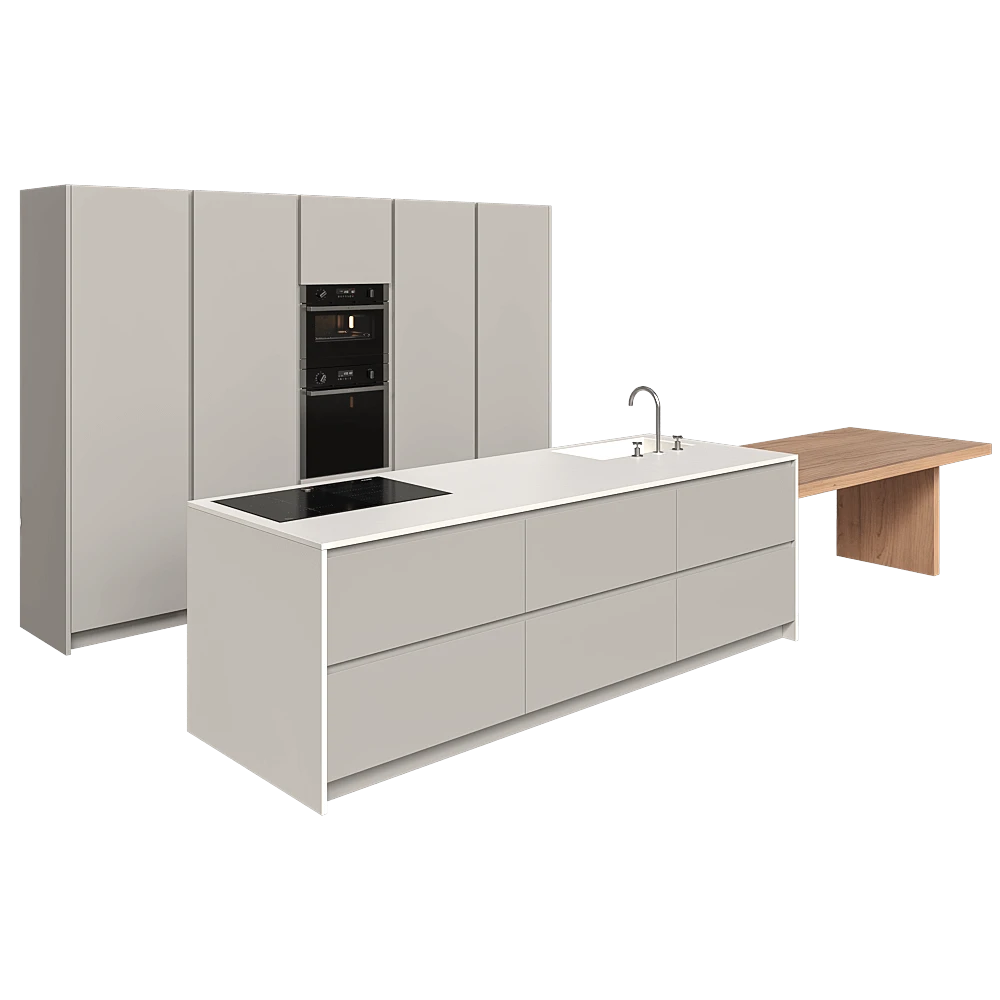 Kitchen TM Italia K6 COMPOSIZIONE ISOLA E COLONNE