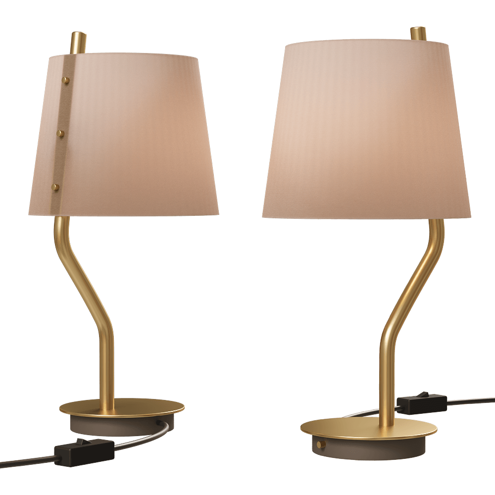 Table lamp COUTURE, CVL - Download the 3D Model (49929) | zeelproject.com