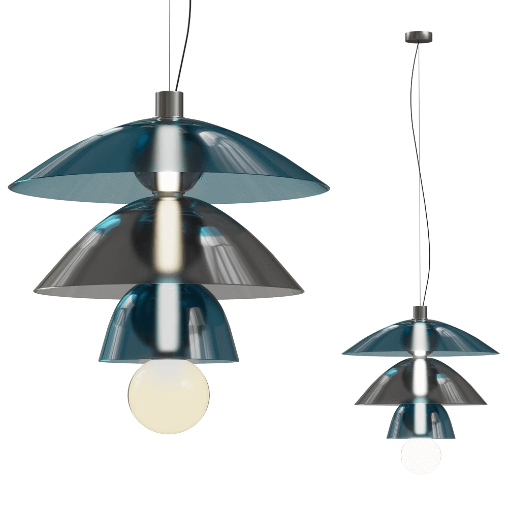 Pendant Lamp PENTA Gems Tall 3 D60 A