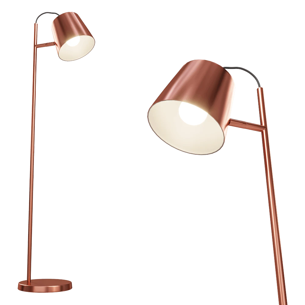 Floor lamp Zuiver Group Buckle Head copper