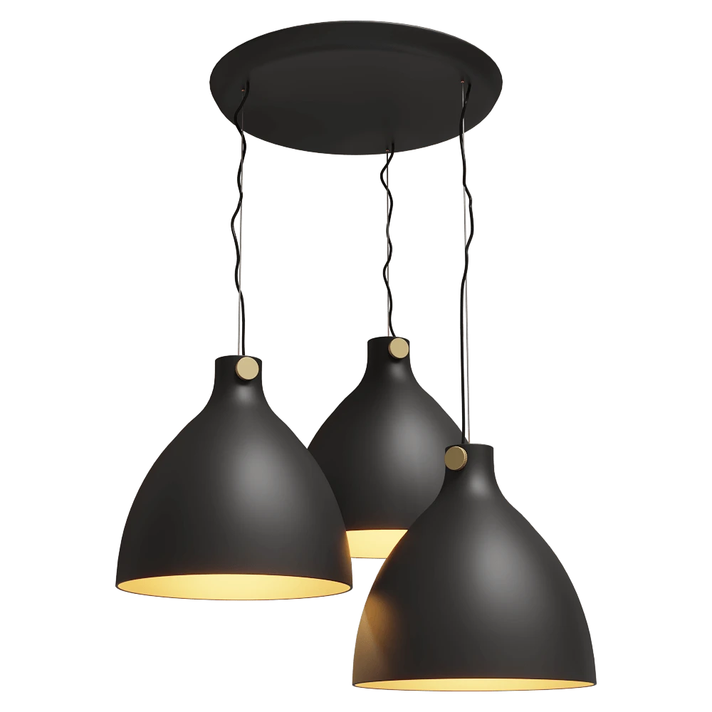 Pendant lamp GHIDINI1961 Indi-Pendant Round 3
