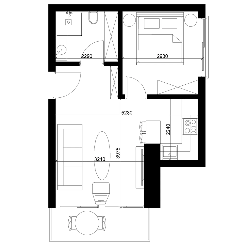 Жилые помещения 12