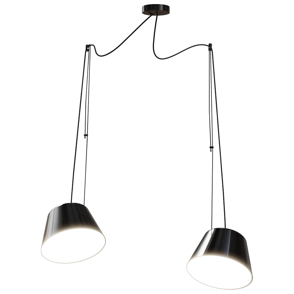 Pendant Lamp Ole lighting Sento - with 2 spotlights