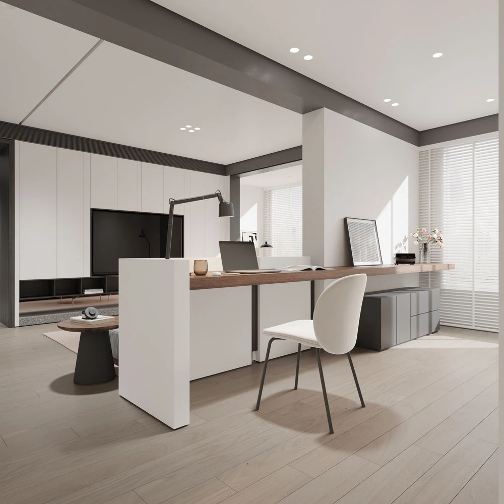 Modern Living Room Interior 3D Scene (4)