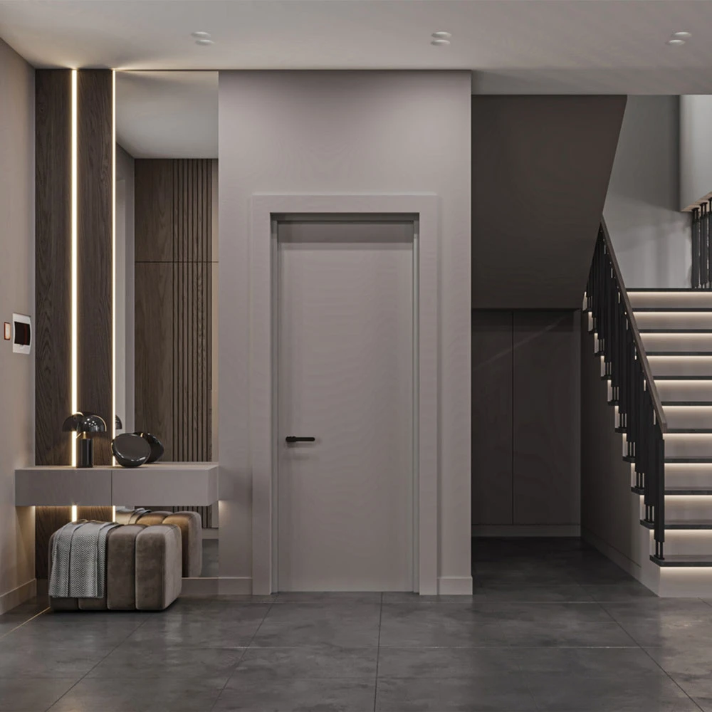 Modern Festive Living and Dining Room 3D Scene (6)