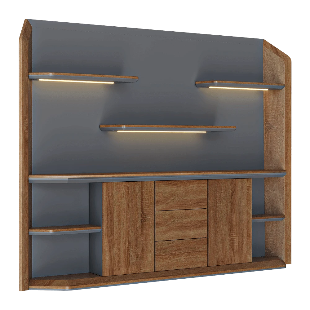 Shelves / Sideboard & Chest of Drawer 1