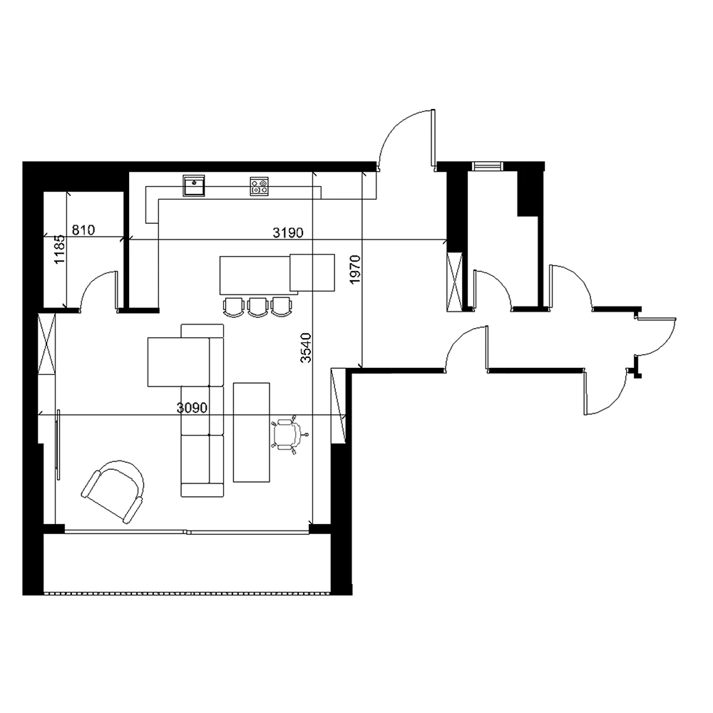 Жилые помещения 6