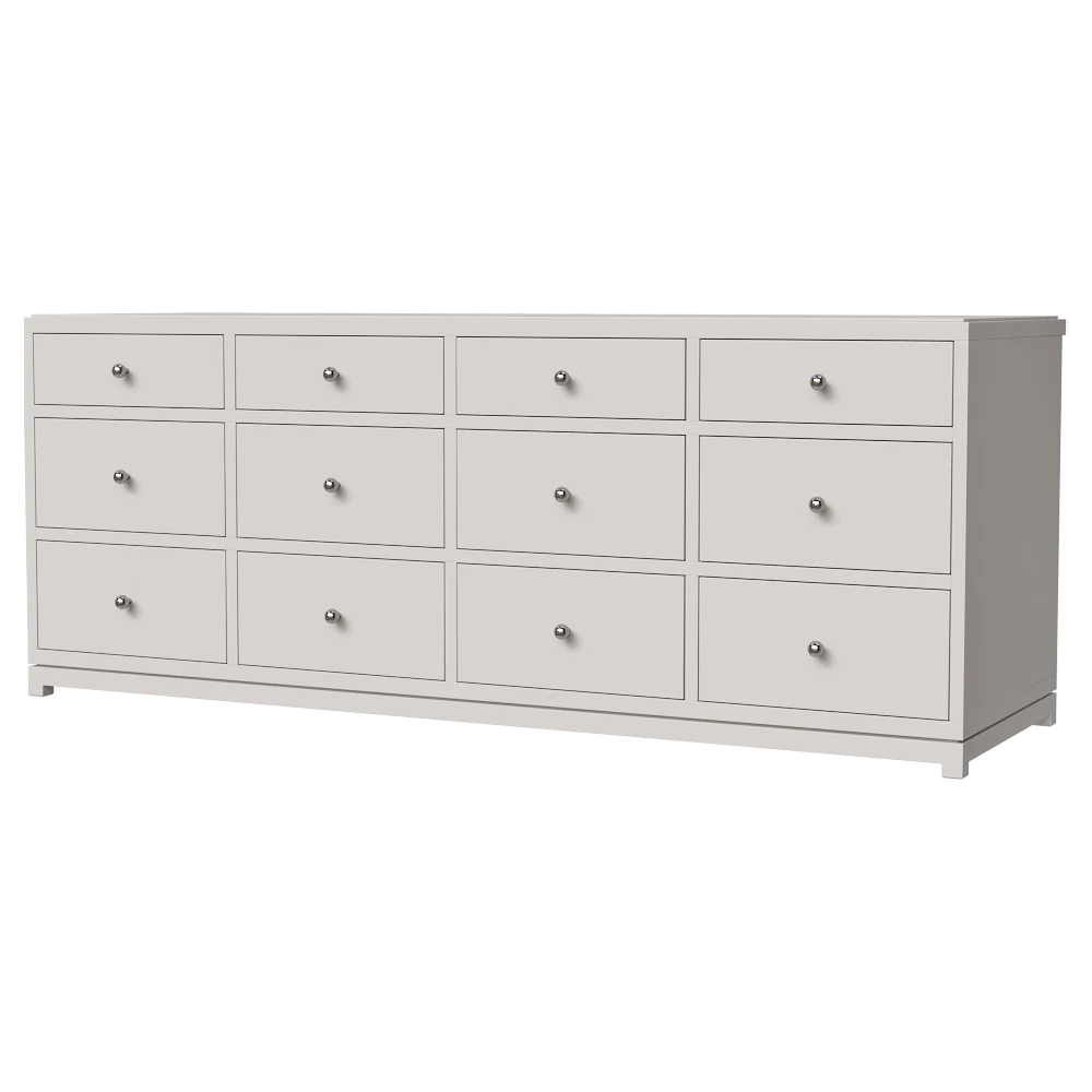 Chest of Drawers Porublev Interiors White L (2)
