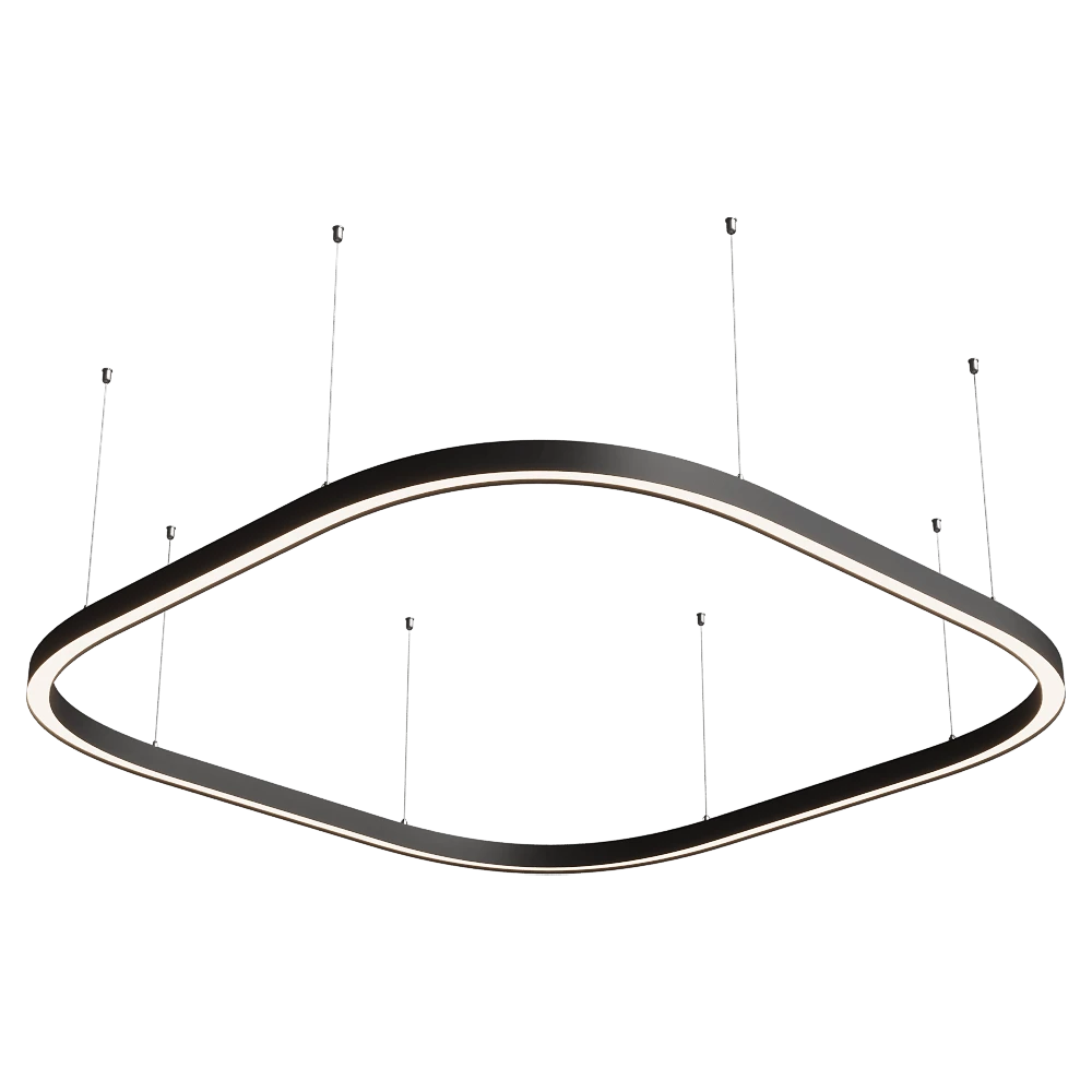 Pendant Lamp ILTI Luce ZIRKOL SQUARE-Q (2)