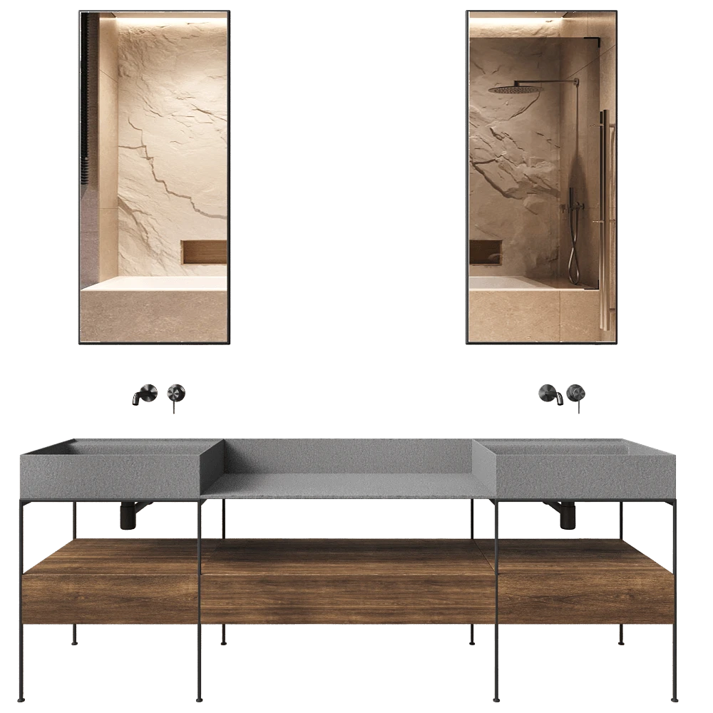 Bathroom Set Noorth Fjord 24.11