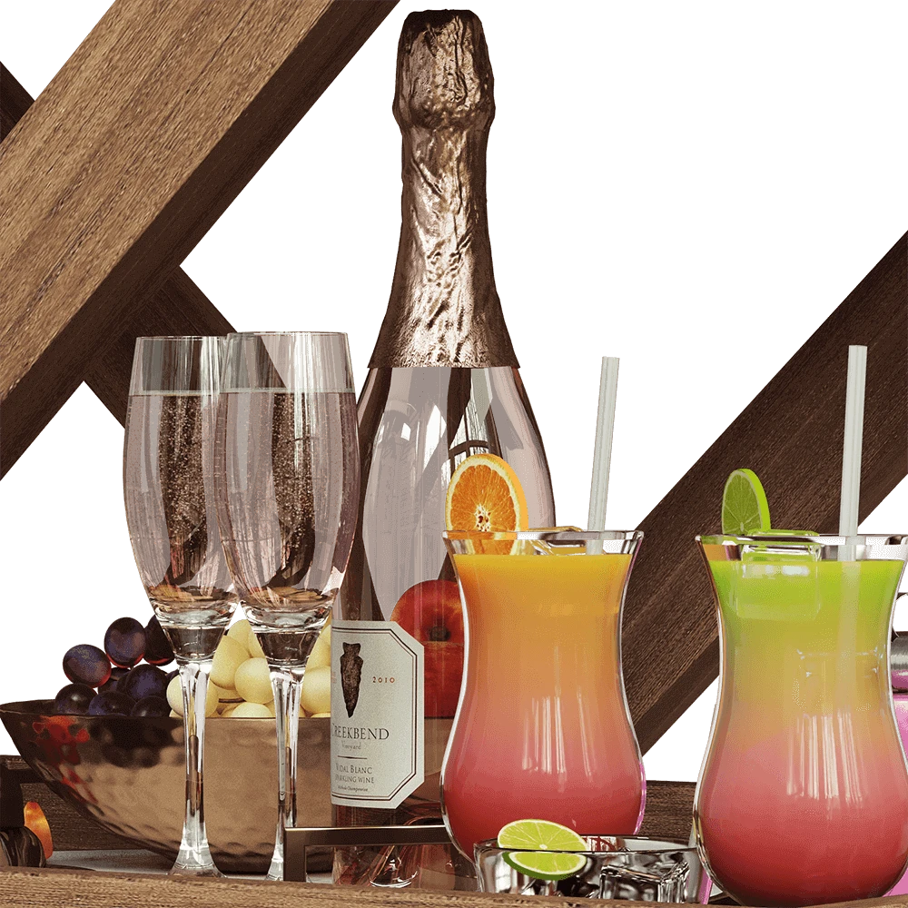 Tables / Other / Decorative set / Other decorative objects / Food and drinks 5