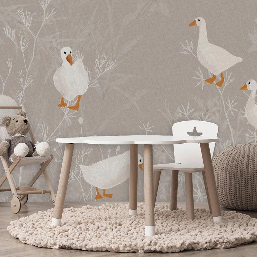 Wallpaper Studijo Wallart Ducks and Geese V2 (2)