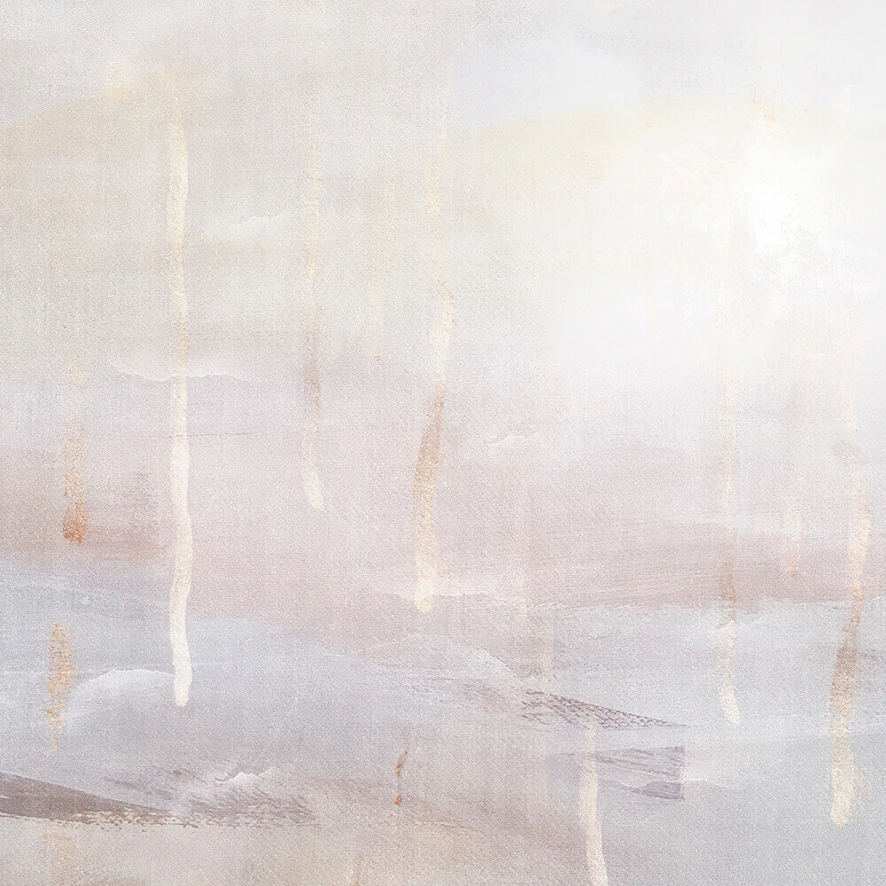 Wallpaper Studijo Wallart Golden lines with a little bit of pink