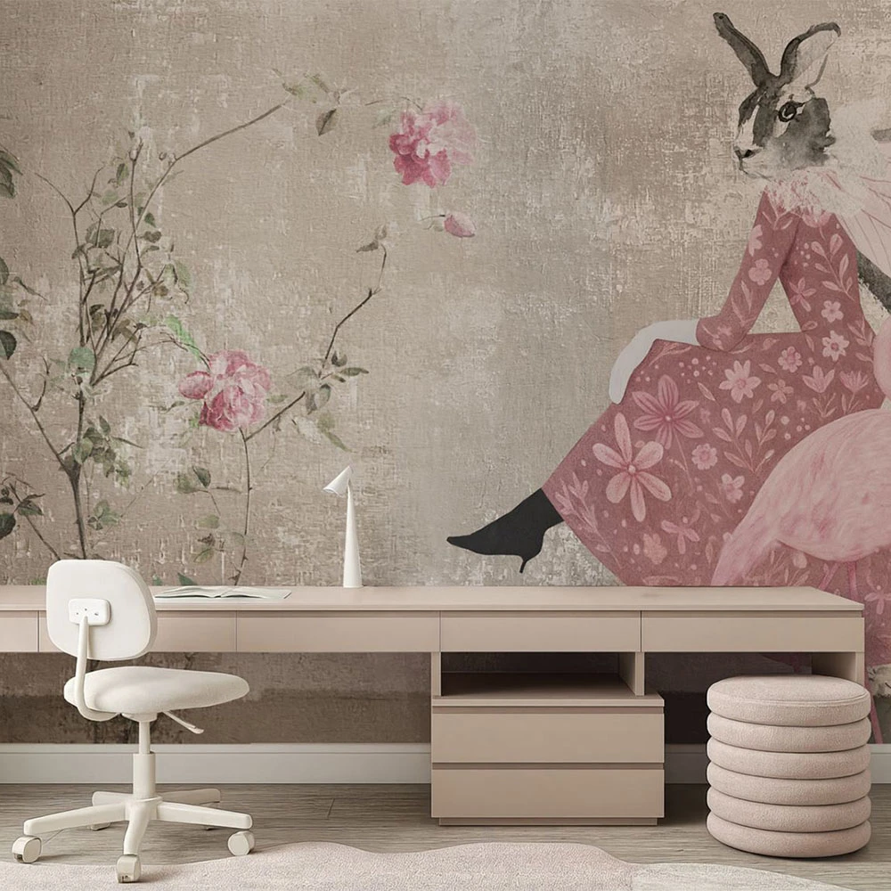 Wallpaper Studijo Wallart Not sure if she left or came (2)