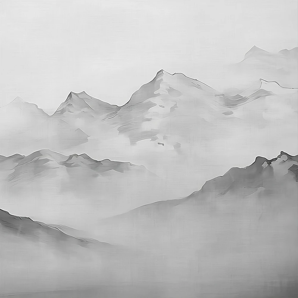 Wallpaper Studijo Wallart Over hills and mountains V3