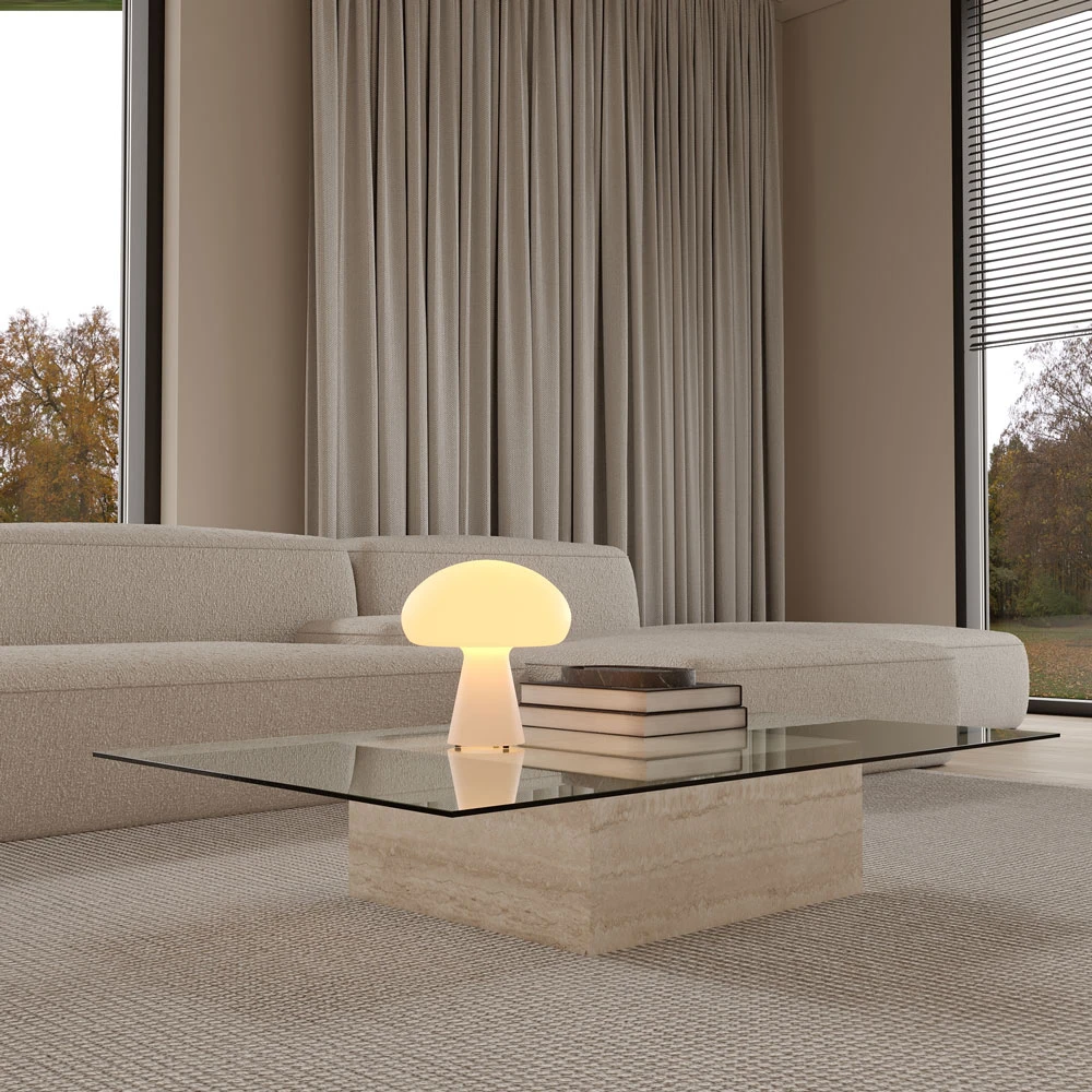 Modern Minimalist Living Room Interior Design 3D Scene (7)