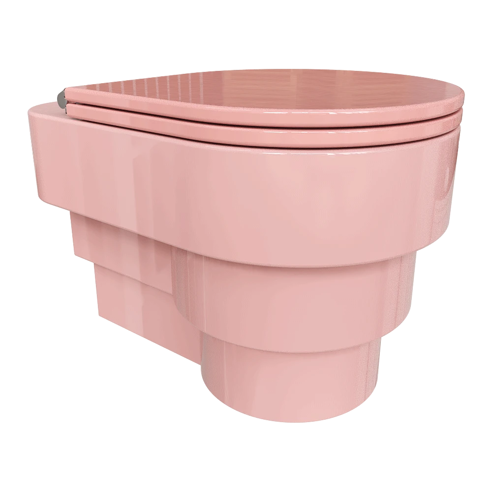 Wall-hung toilet Trone Callipyge