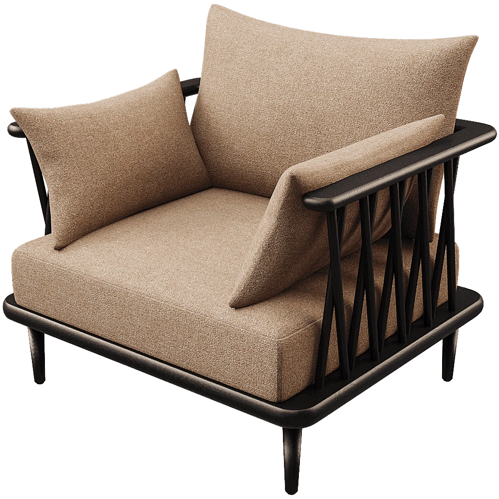 Lounge Chair Fenabel NATURE MP.1643