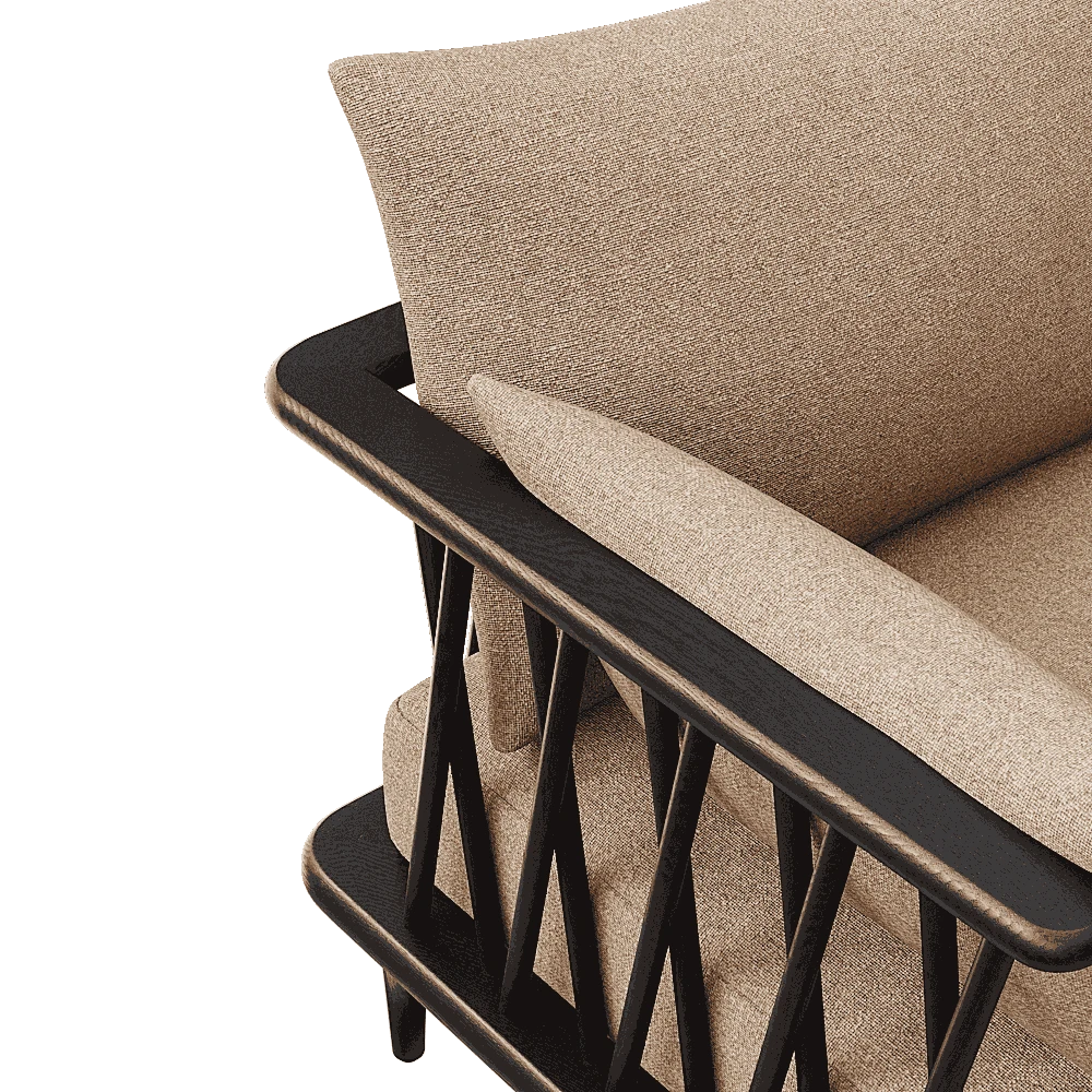 Lounge Chair Fenabel NATURE MP.1643 (3)