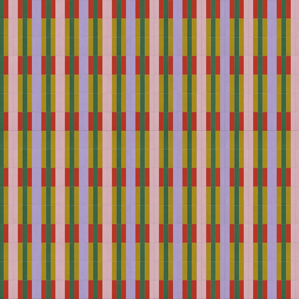 Wallpaper BRICK ART RETRO SPRING