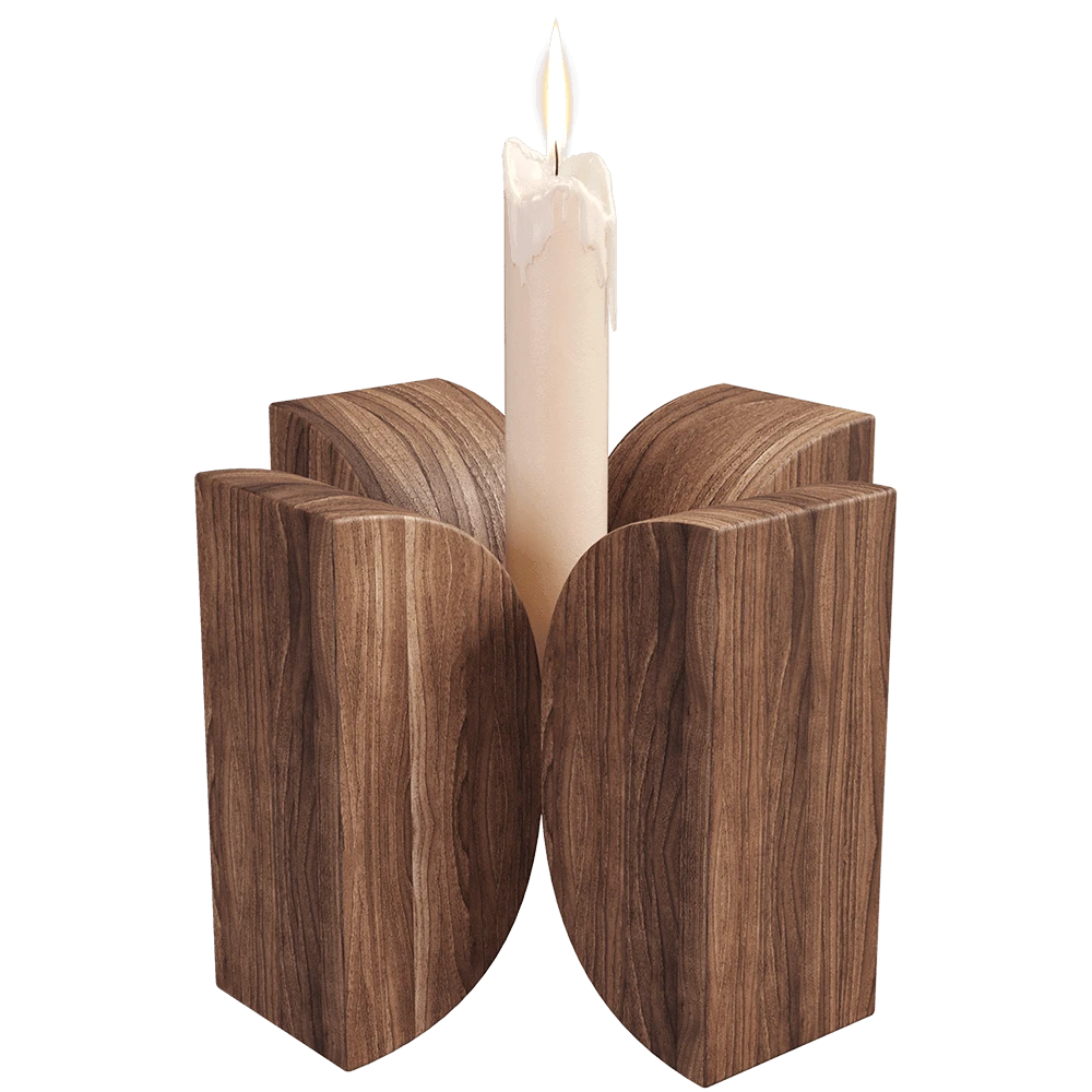 Natura Flower Candle Holder SHRE Studio