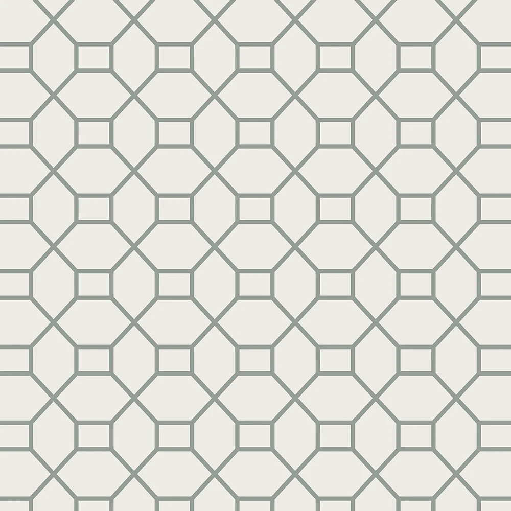 Wallpaper HONEYCOMB CELADON HIVE