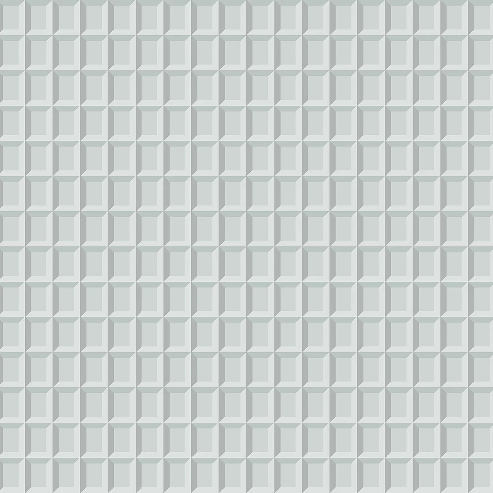 Wallpaper WAFFLE SAGE DEPTH