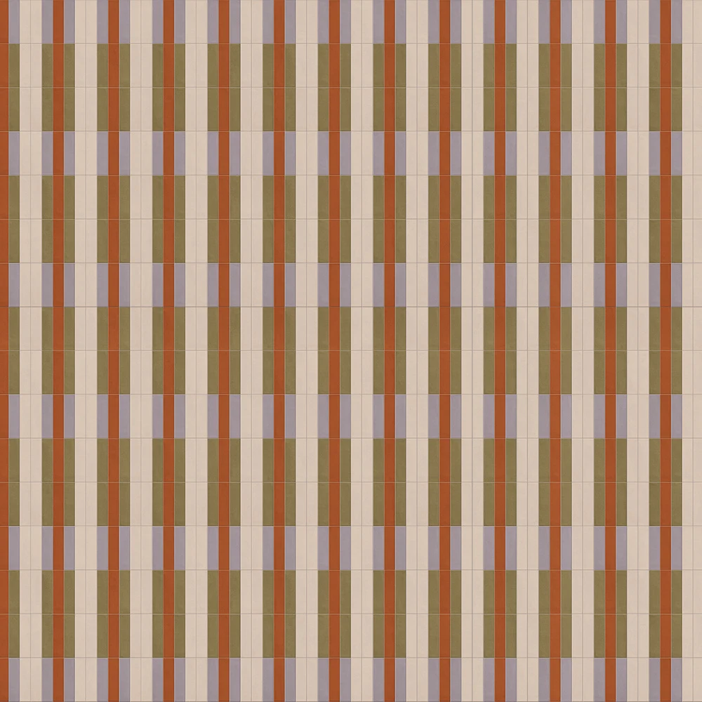 Wallpaper BRICK ART WARM EARTH