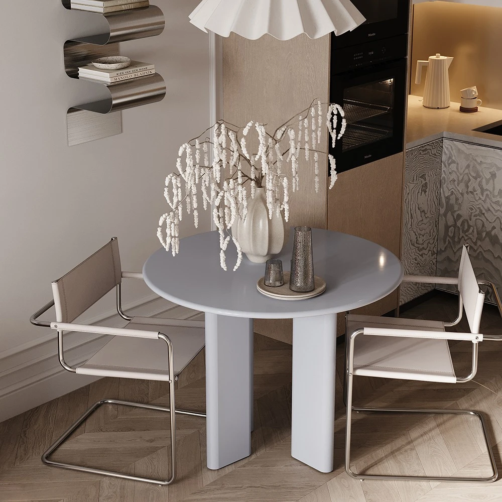 Eclectic Apartment Interior Living Room 3D Scene (4)