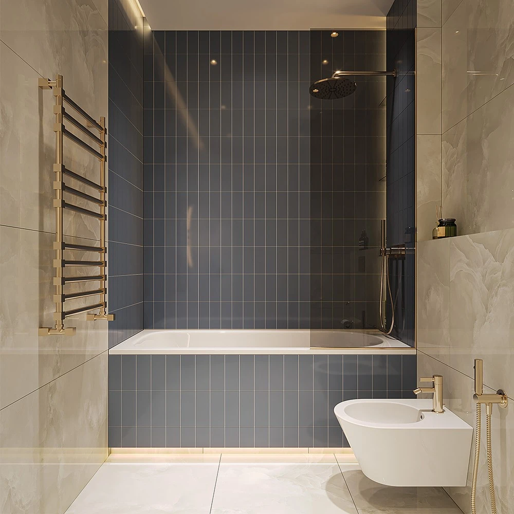 Neoclassic Bathroom Interior 3D Scene (2)