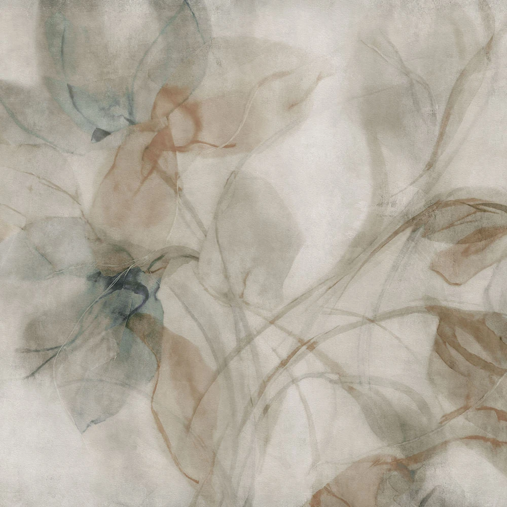 Wallpaper FLOATING PETALS WARM SAND