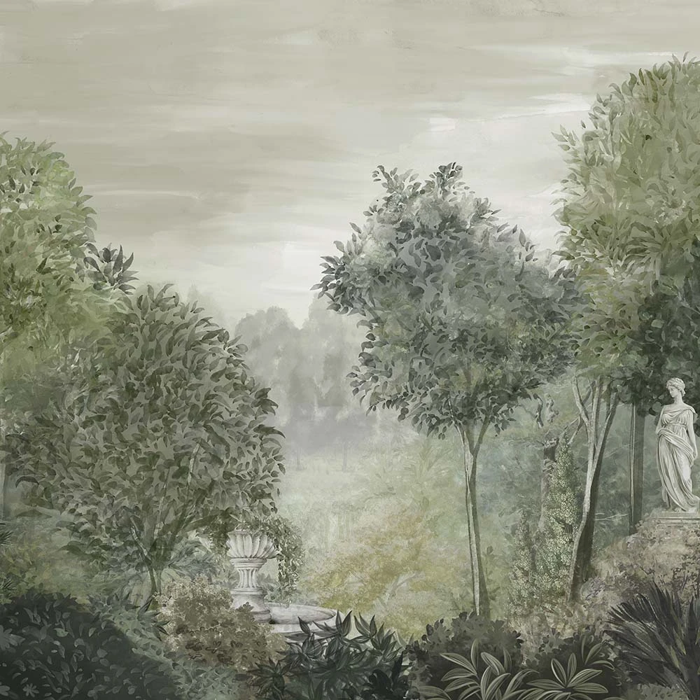Wallpaper GARDEN FRESCO GREEN