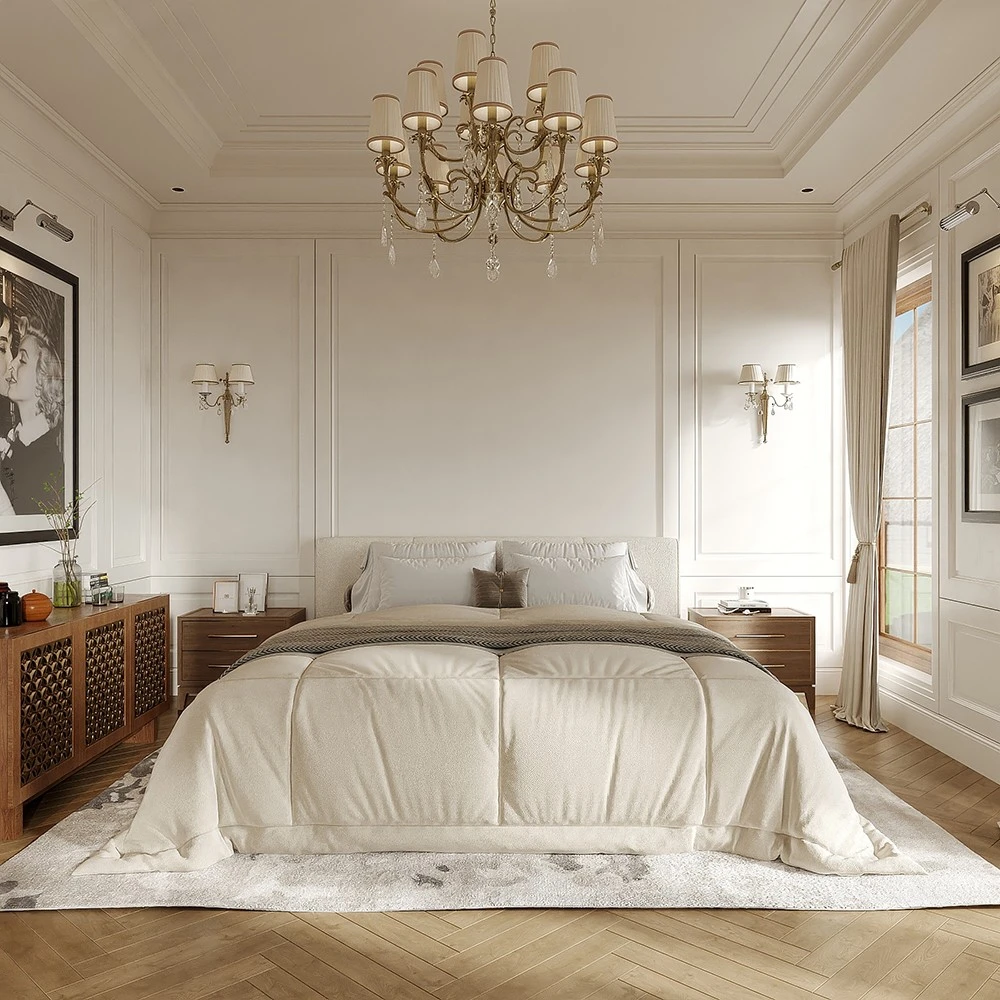 Neoclassical bedroom 88
