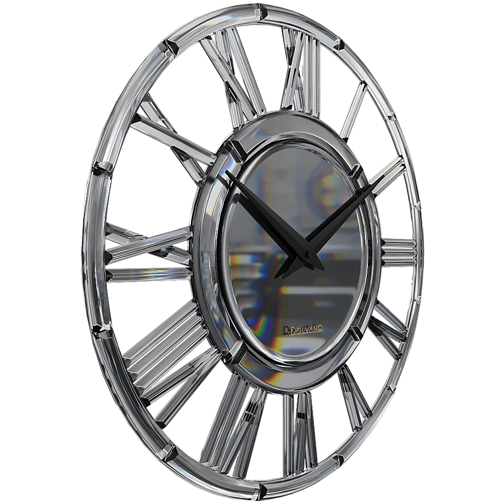 Wall Clock Dolvano Eelegant Fume (2)