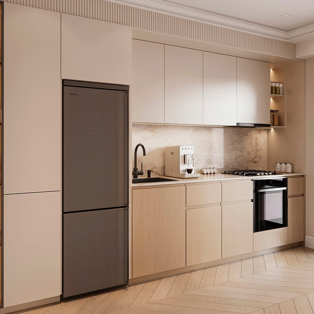 Neoclassic Contemporary Kitchen and Dining Area 3D Scene (6)