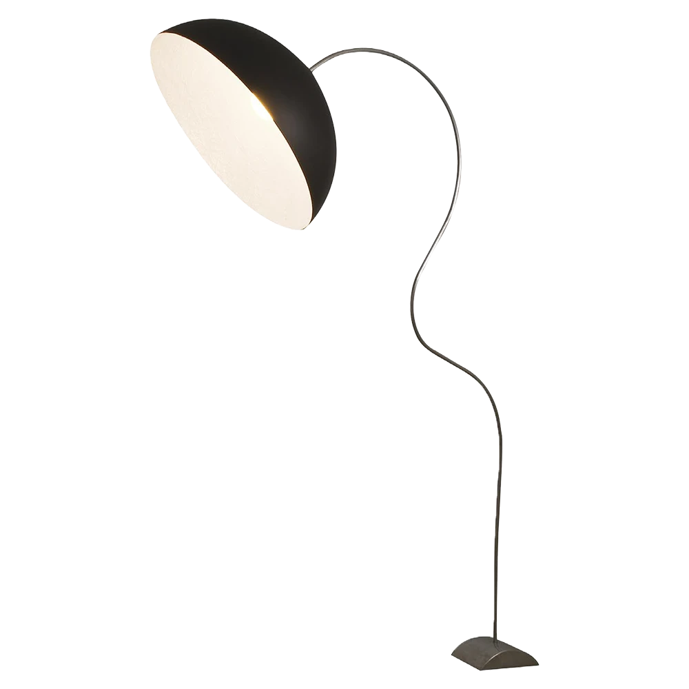 Floor lamp Mezza luna piantana