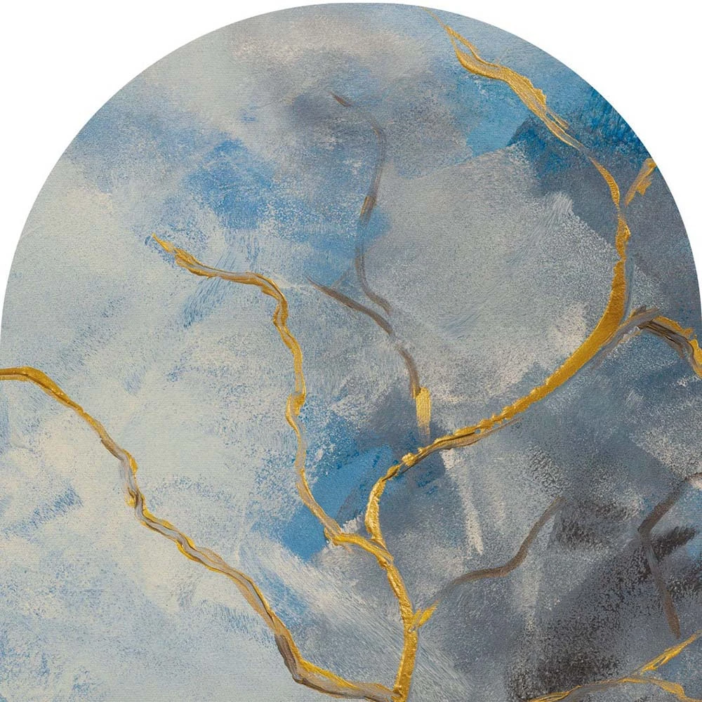 Carta da parati Wall Art Aqua arc