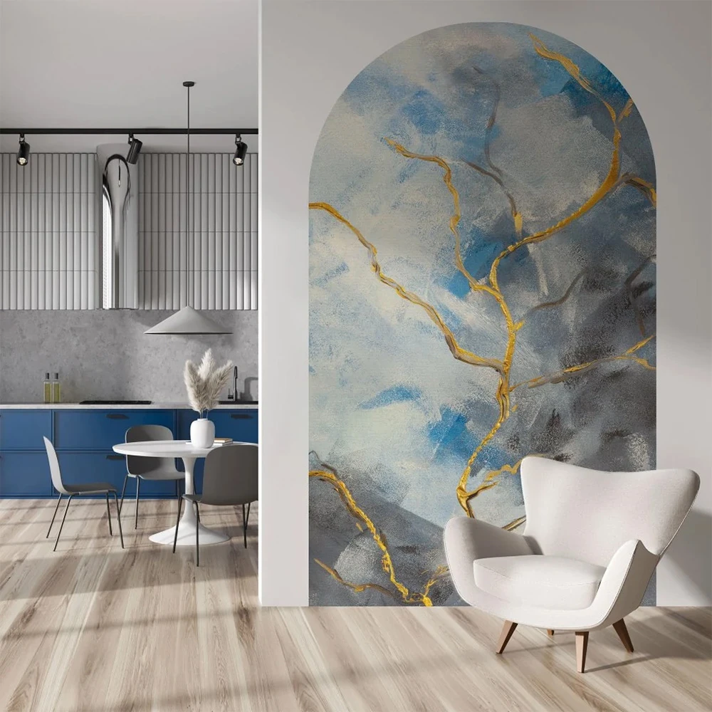 Carta da parati Wall Art Aqua arc (2)