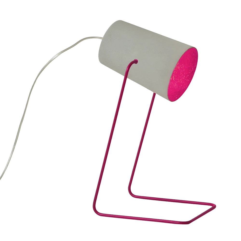 Table lamp Paint T cemento