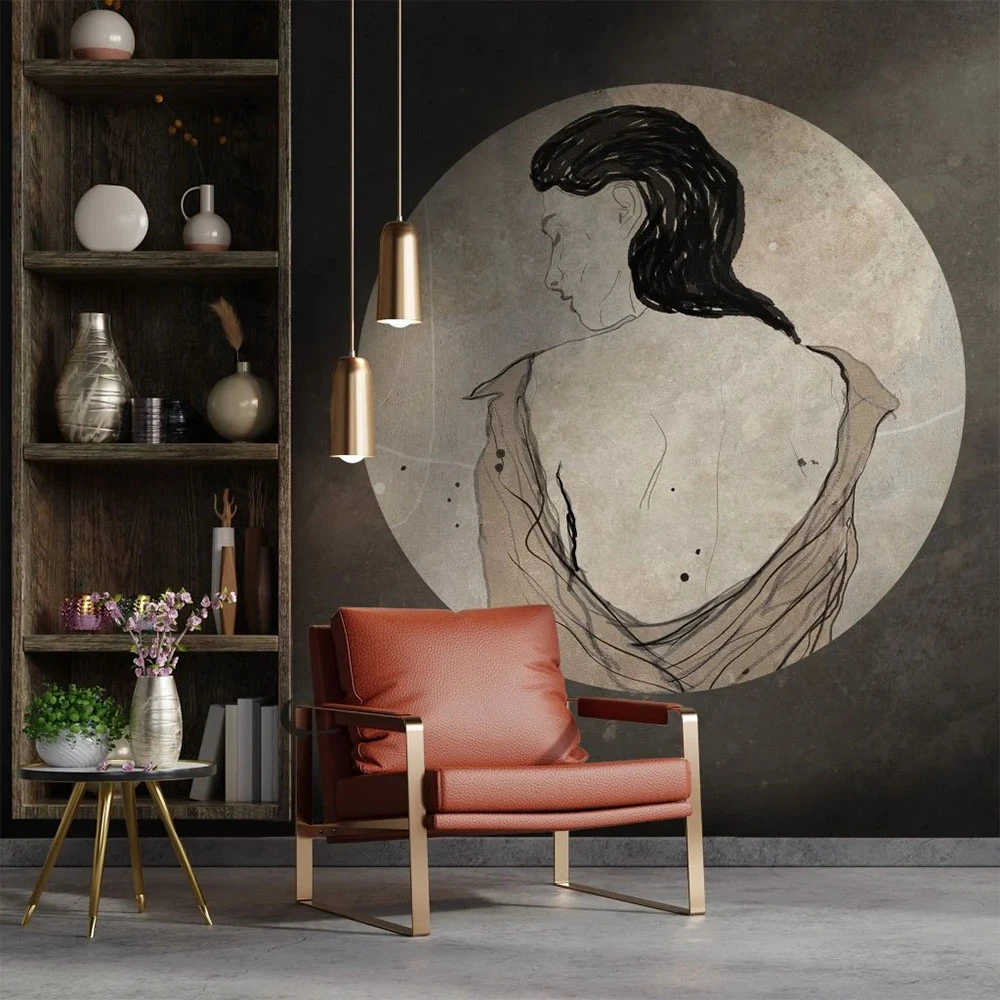 Պաստառ Wall Art Moria Femme circle (2)
