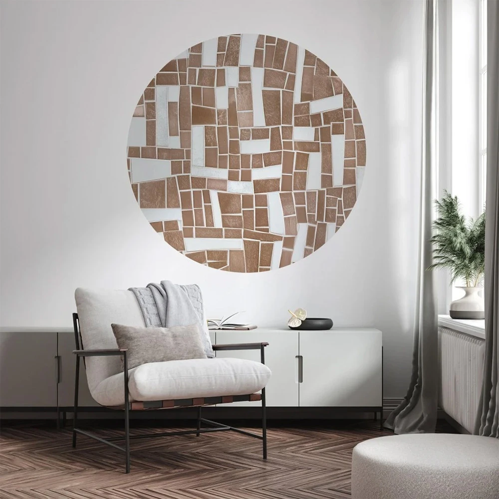 Tapete Wall Art Mosaico Light circle (2)