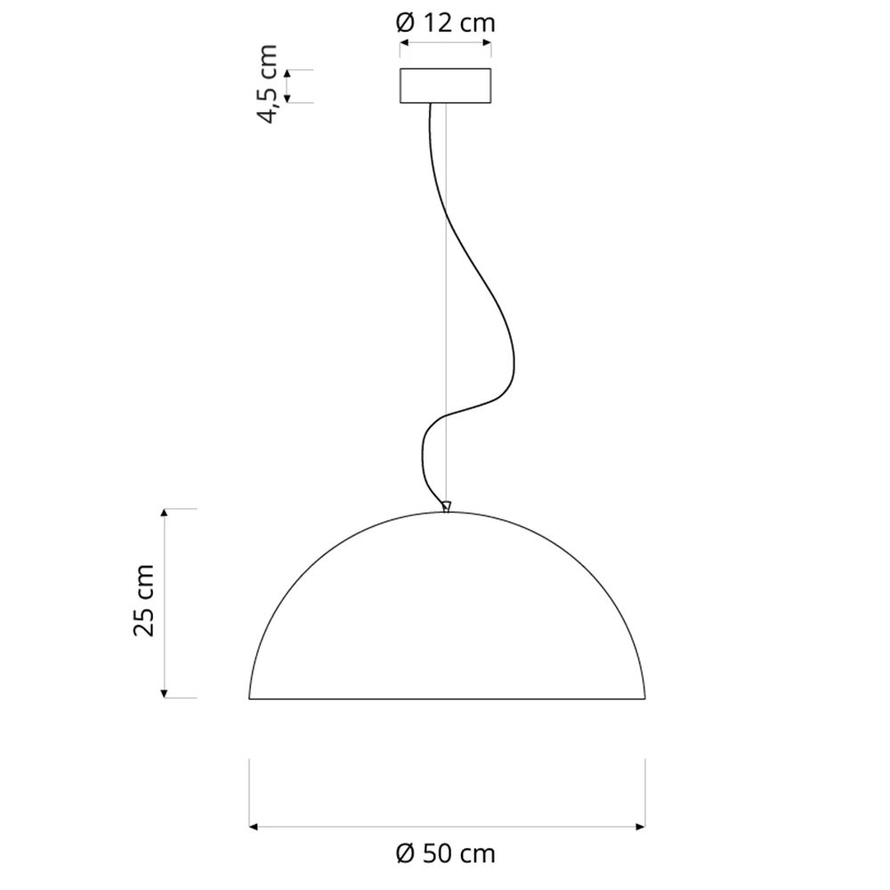 Pendant lamp Mezza Luna Mini Nebulite (5)