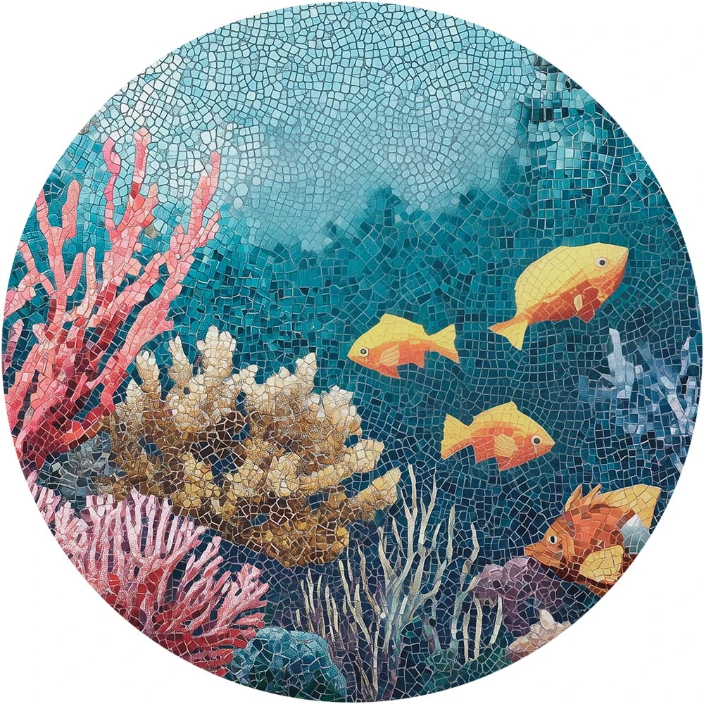 Wallpaper Oceania circle