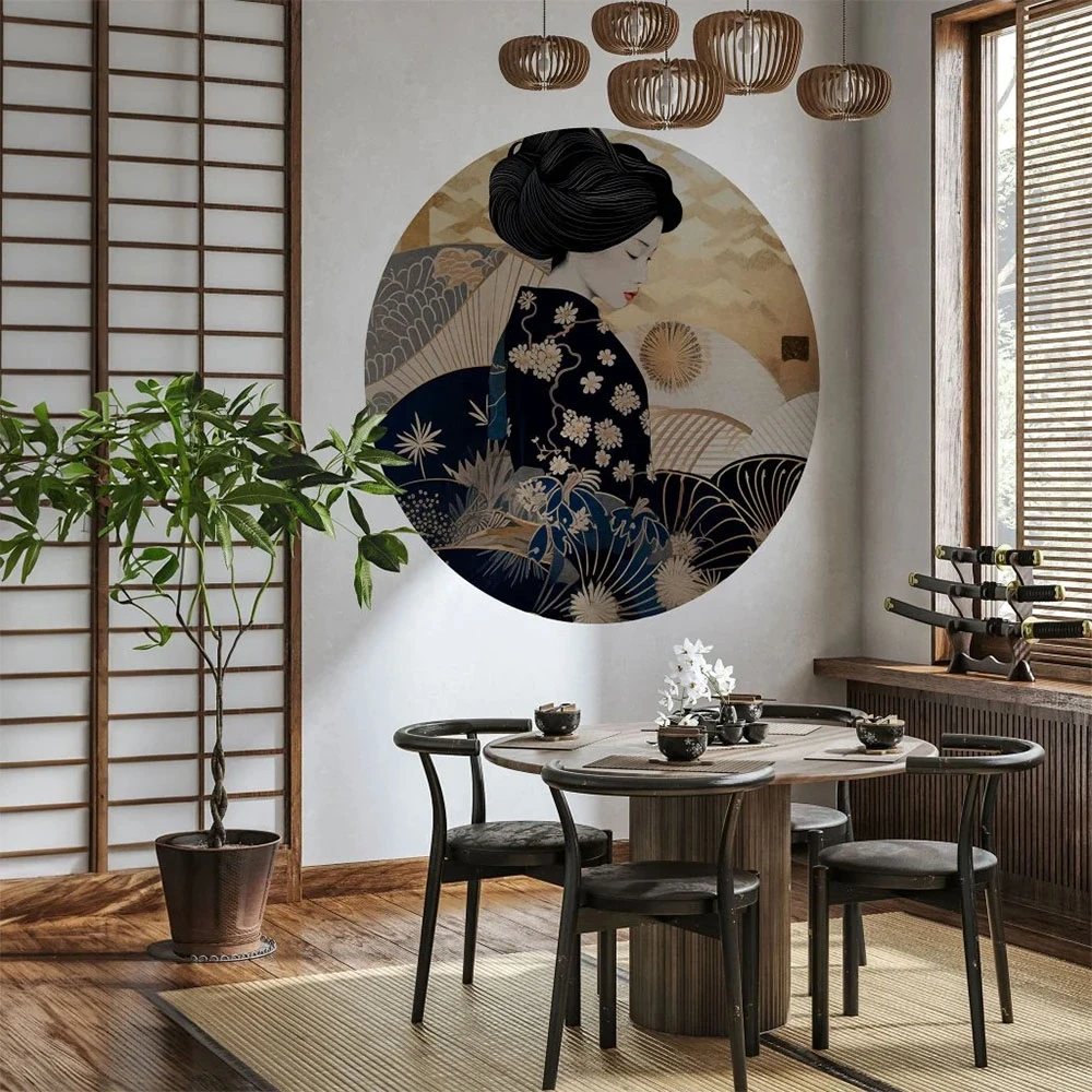 Carta da parati Wall Art Kinui circle (2)