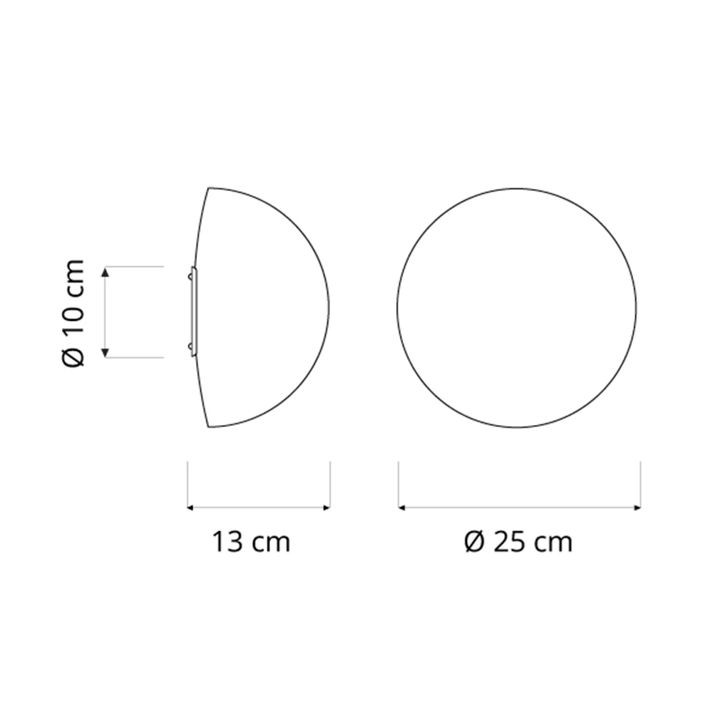 Lampada da Parete In-es.artdesign Button (3)